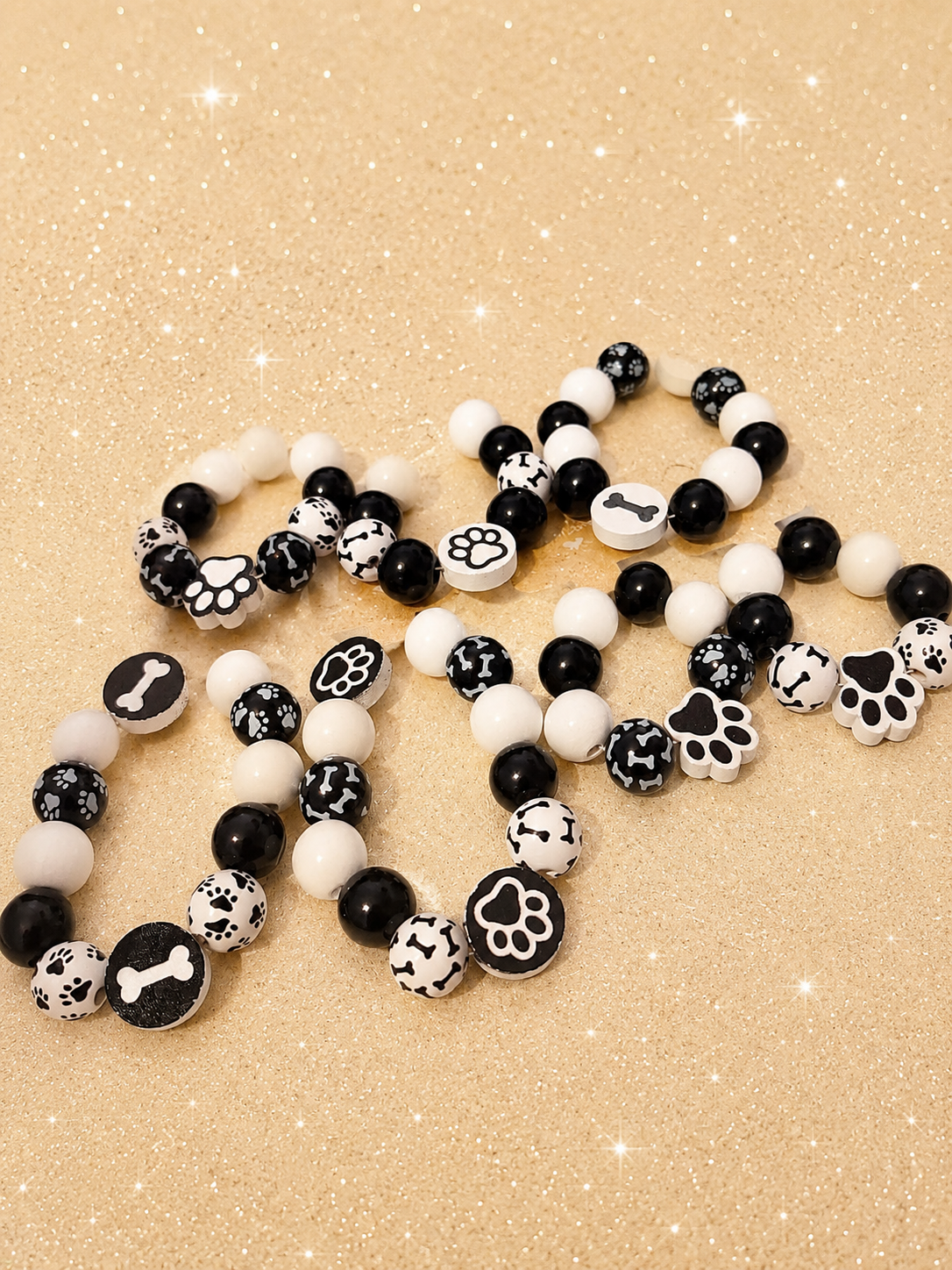 Hundeliebe Armband - Handmade
